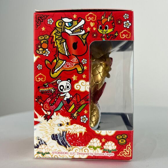 Tokidoki Year Of The Dragon Festiva Unicorno Mermicorno Exclusive Figure NIB - Picture 4 of 4